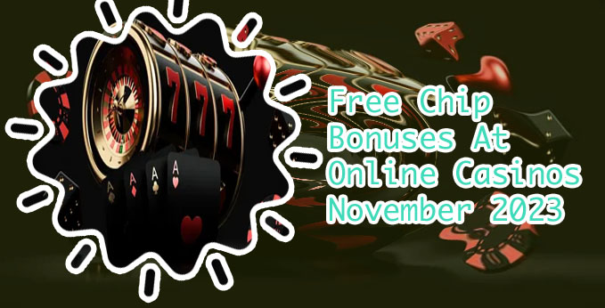 Real money online casino free chips